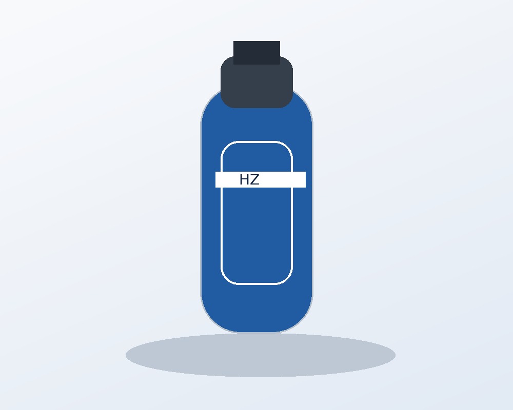 Blue Thermos Bottle
